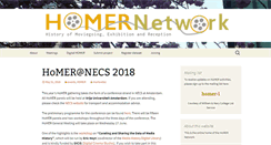 Desktop Screenshot of homernetwork.org