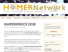 Tablet Screenshot of homernetwork.org
